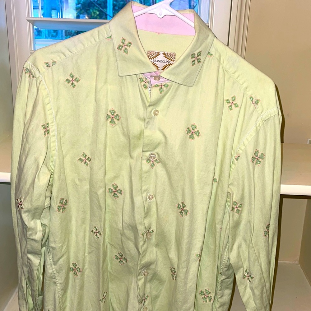 Beautiful green dress shirt